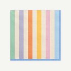 Randiga Servetter Pastell Multi