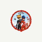 Miraculous® Ladybug och Cat Noir Folieballong