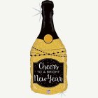 Cheers To A Bright New Year Folieballong