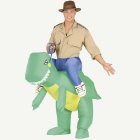 Uppblåsbar dinosauriekostym