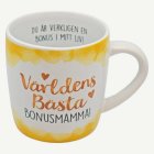 Världens Bästa Bonusmamma Mugg