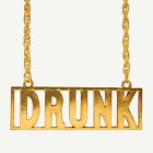 Drunk Halsband Guld