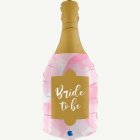 Champagneflaska Bride To Be Folieballong
