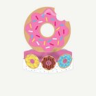 Donut Bordsdekoration