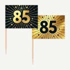 85 År Golden Celebrations Tårtpinnar