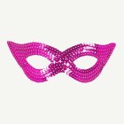 Paljettögonmask Rosa