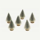 Mini Glittergranar Silver