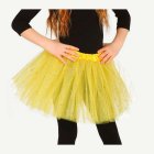 Glittrande Tyllkjol Barn Gul
