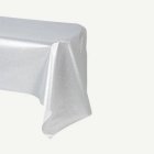 Glittrande Duk Silver