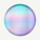 Discokula Serveringsfat Iriserande