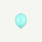 Små latexballonger Pastell mintgrön