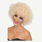 Stor Funky 70-tal Afroperuk Blond