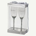 Brudpar Together Forever Champagneglas