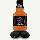 Whiskeyflaska Stående Folieballong