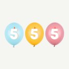 5 År Födelsedag Latexballonger