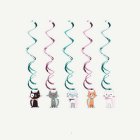 Katt Swirls Takdekoration