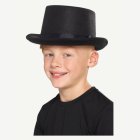 Barn Hög Hatt Svart