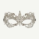 Spetsögonmask Guld