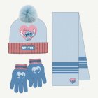Stitch® Mössa, Vantar & Halsduk Ljusblå