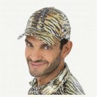 Glitter Tigertryck Keps Guld
