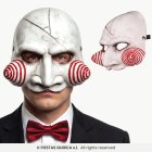 Saw Dockmask Vit/Röd