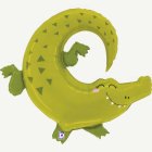 Alligator Folieballong Grön