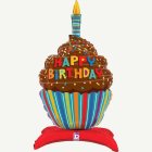Happy Birthday Cupcake Folieballong