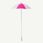 Cirkus Paraply Rosa/Vit