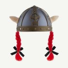 Viking Barnhjälm Med Flätor