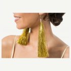 Glitterfransar Örhängen Guld