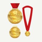 Winner Medalj Guld
