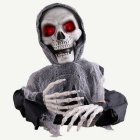 Rörlig Grim Reaper Bordsfigur Med Ljud & Ljus