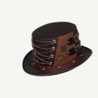 Gotisk Steampunk Hatt Svart