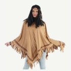 Indianponcho Brun