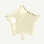 Stjärna Folieballong Vit