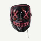 LED Horror Mask Röd