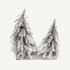 Snötäckt Trädekoration Vit