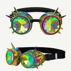 Steampunk Kalejdoskop Glasögon
