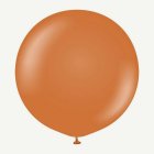 Premium Gigantiska Latexballonger Caramel Brown