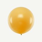 Stor Rund Ballong Metallic Guld