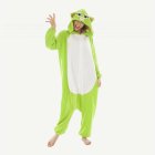 Katt Onesie Maskeraddräkt Grön