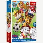 Paw Patrol® Färgpussel 2-i-1 36 Bitar
