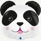 Pandahuvud Folieballong
