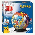 Pokémon® 72 Bitar 3D Pussel Kula