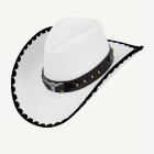 Texas Cowboyhatt Vit