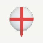Rund England Flagga Folieballong