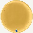 Rund Folieballong Guld