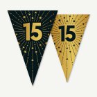 15 År Golden Celebrations Vimpelgirlang