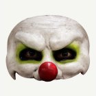 Horror Clown Halvmask Grön