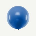 Stor Rund Ballong Blå